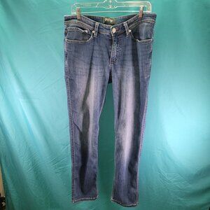 DU/ER Women's Jeans Size 32x30 Blue Denim Stretch